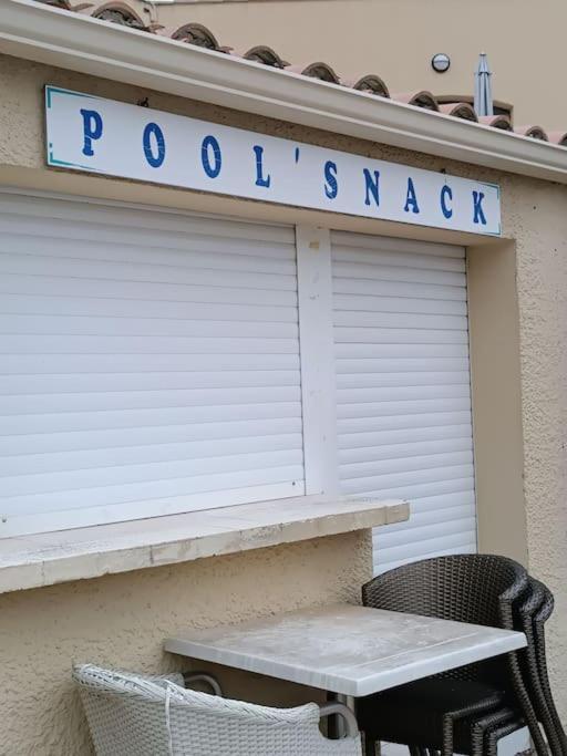 Studio Renove Dans Residence De Vacances Avec Grande Piscine Chauffee, Parking Et Terrasse Agde Buitenkant foto